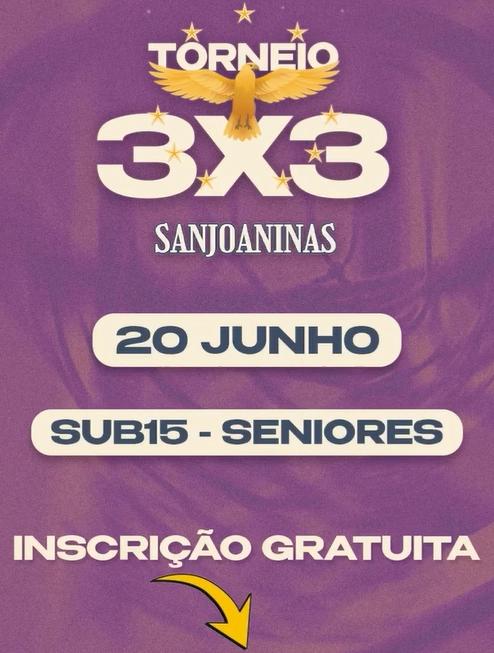 Torneio 3x3 das Sanjoaninas 2026