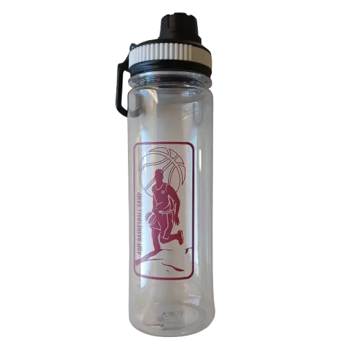 Garrafa RPET 750 ml Tottle, Preto (c/ logo)