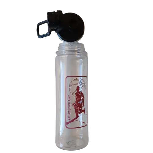 Garrafa RPET 750 ml Tottle, Preto (c/ logo)