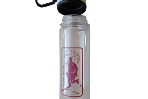 Garrafa RPET 750 ml Tottle, Preto (c/ logo)